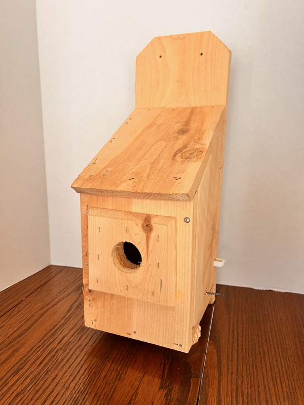 Bird House with Custom Laser Engraved Art Bird House with Custom Laser Engraved Art